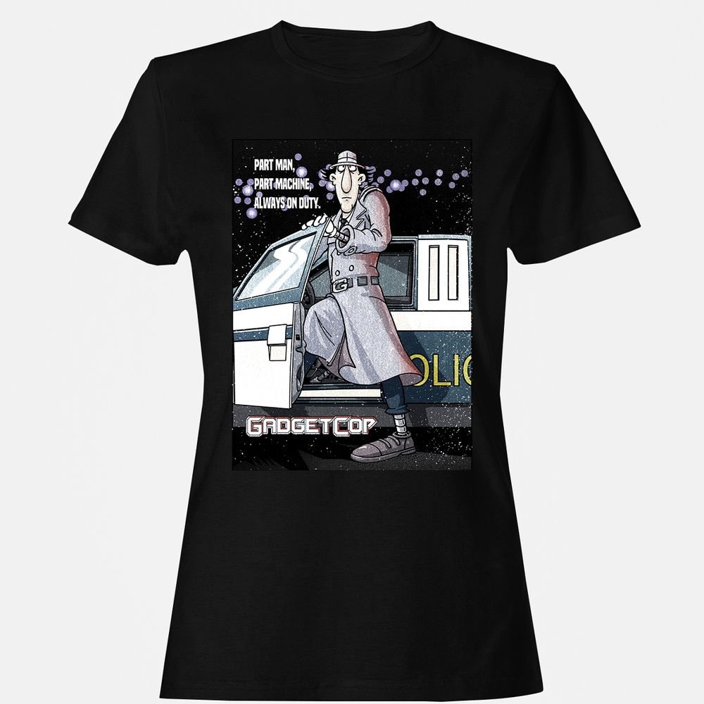 Women's T-Shirt - EP88B9CG - Black - 1