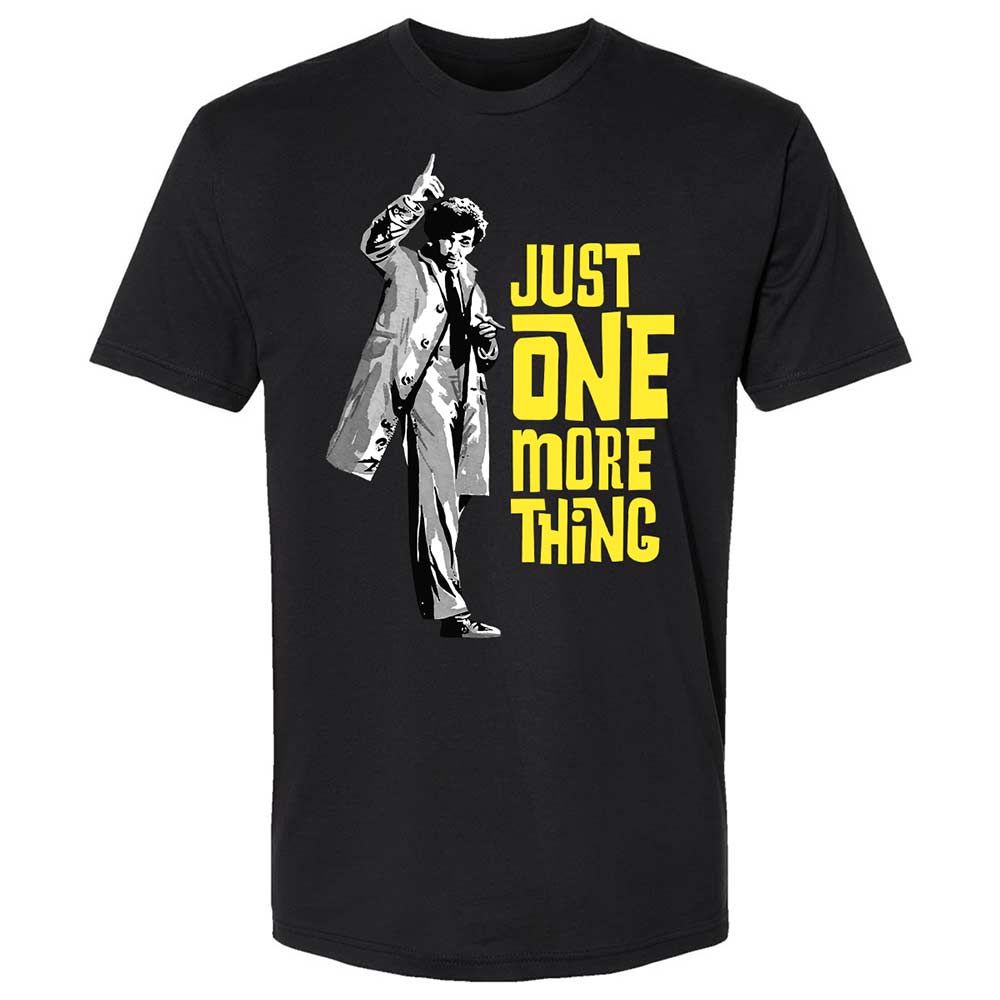Just One More Thing - Black - 1