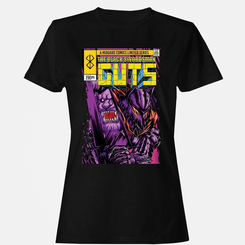 Women's T-Shirt - NFVX4RFQ - Black - 1