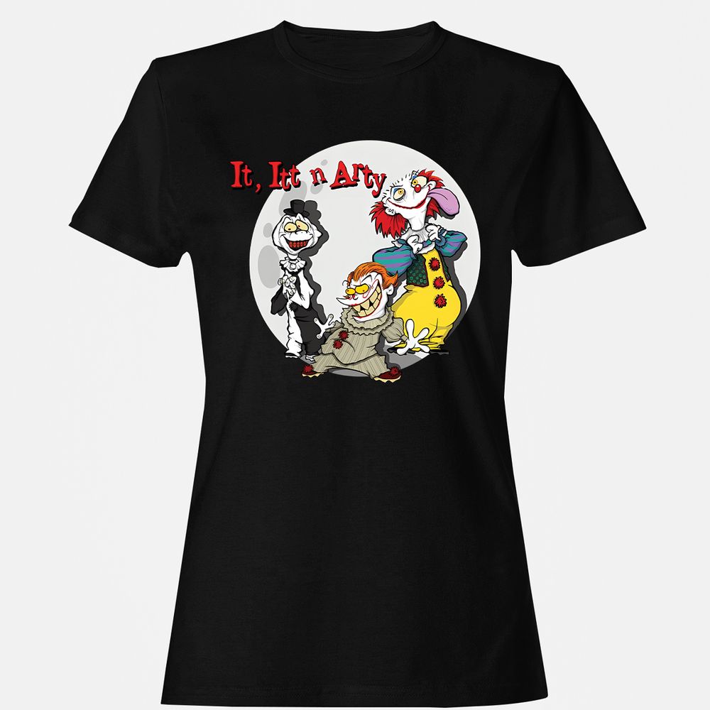 Women's T-Shirt - N1NF7UKE - Black - 1