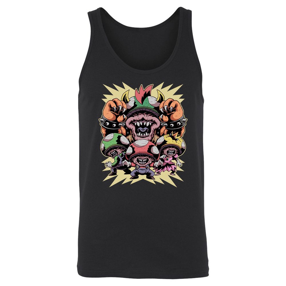Unisex Jersey Tank - S38UHWP6 - Black - 1