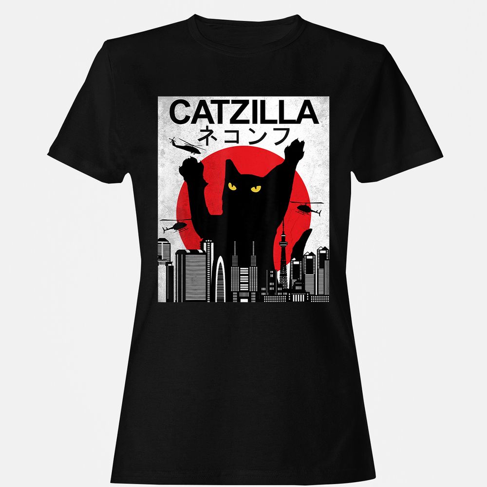 Women's T-Shirt - 5799PK8G - Black - 1