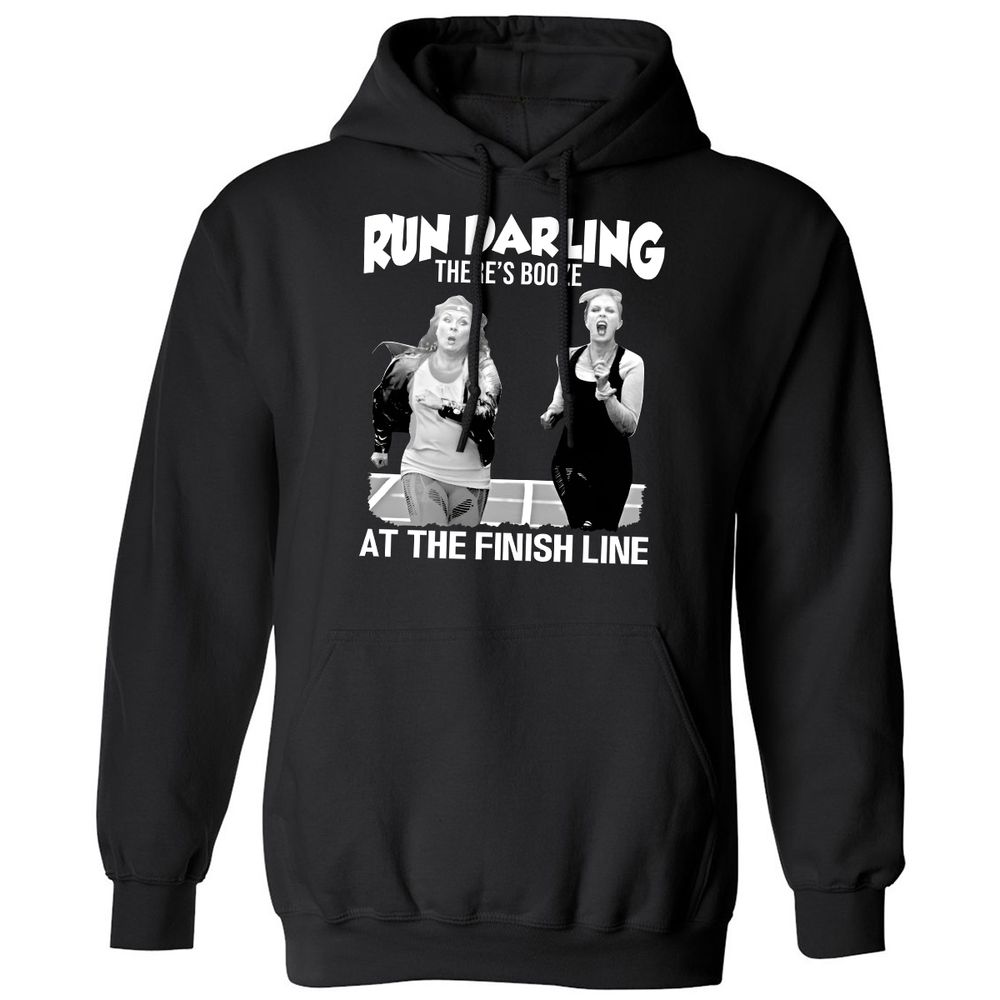 Run Darling Classic Unisex Hoodie - Black - 1