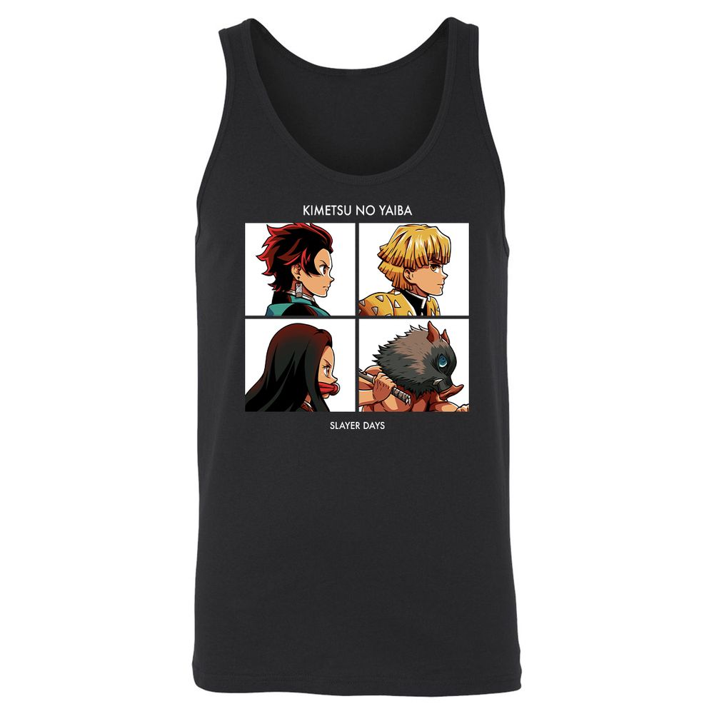 Unisex Jersey Tank - LYYJPY1N - Black - 1