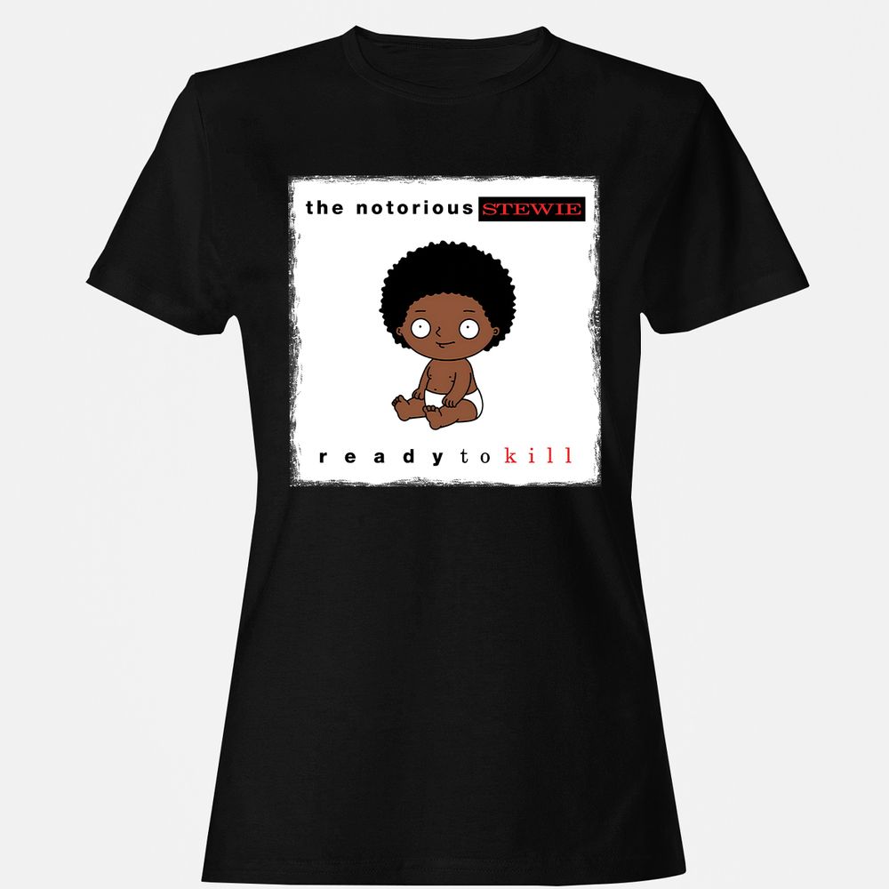 Women's T-Shirt - N3HJ1UYC - Black - 1