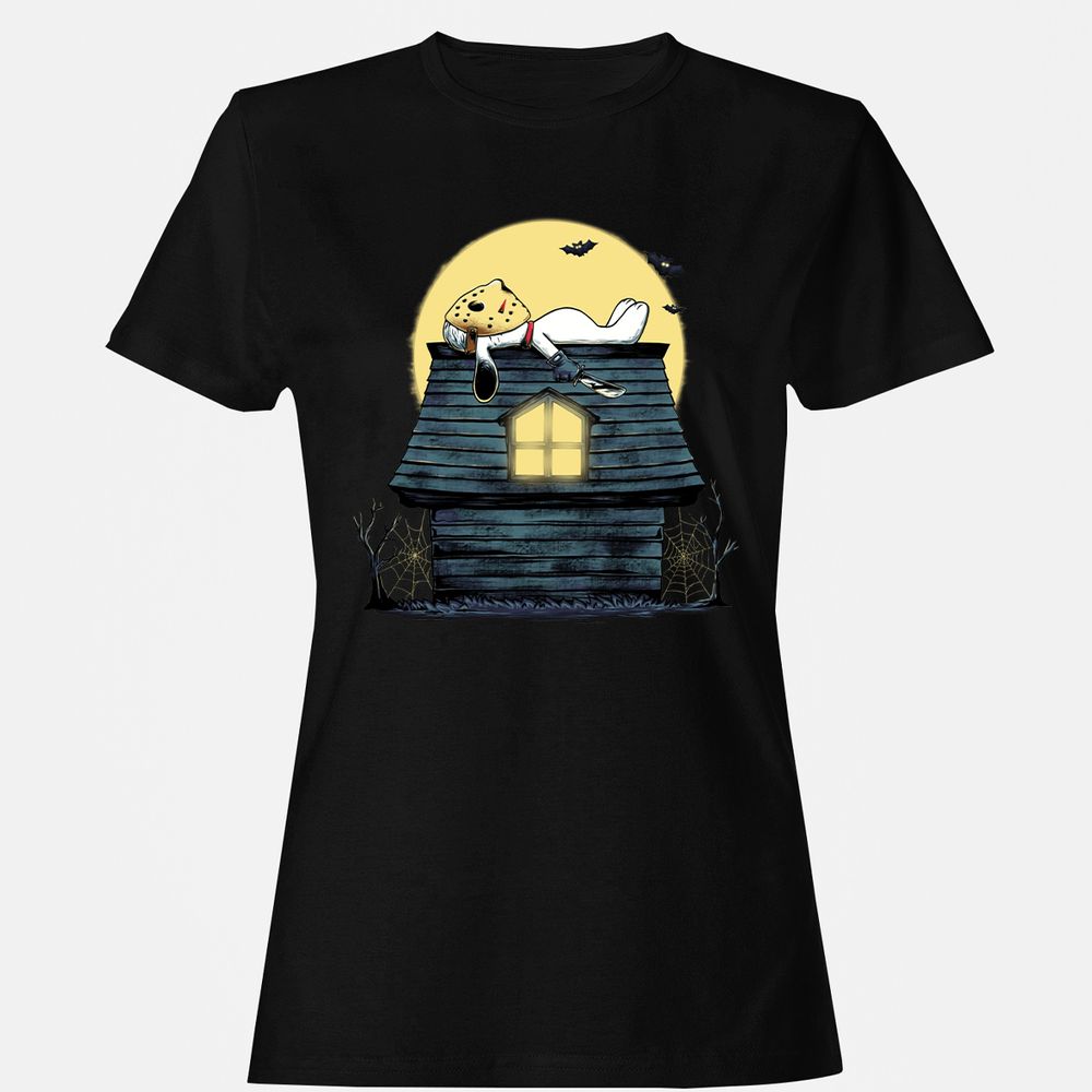 Women's T-Shirt - 3A5FD3FJ - Black - 1