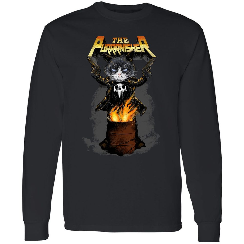 Long Sleeve T-Shirt - MPAXEZ4K - Black - 1