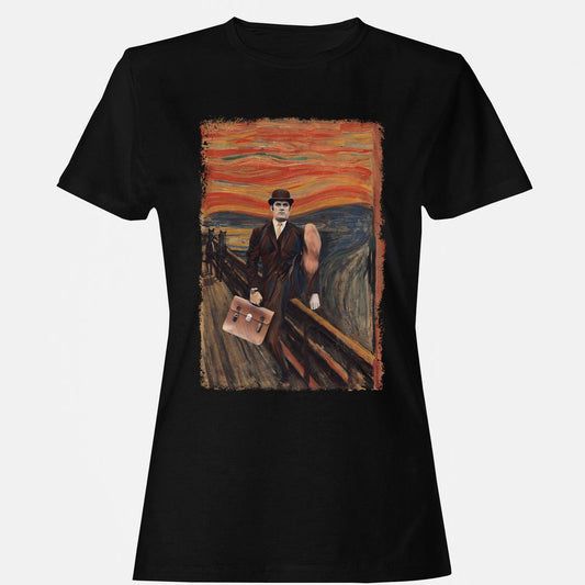 Women's T-Shirt - XUJ7U8VM - Black - 1