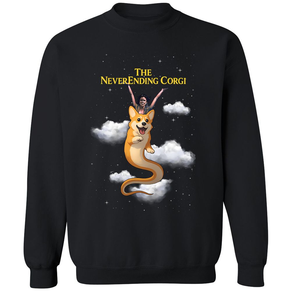 Classic Unisex Sweatshirt - USVG1YFY - Black - 1