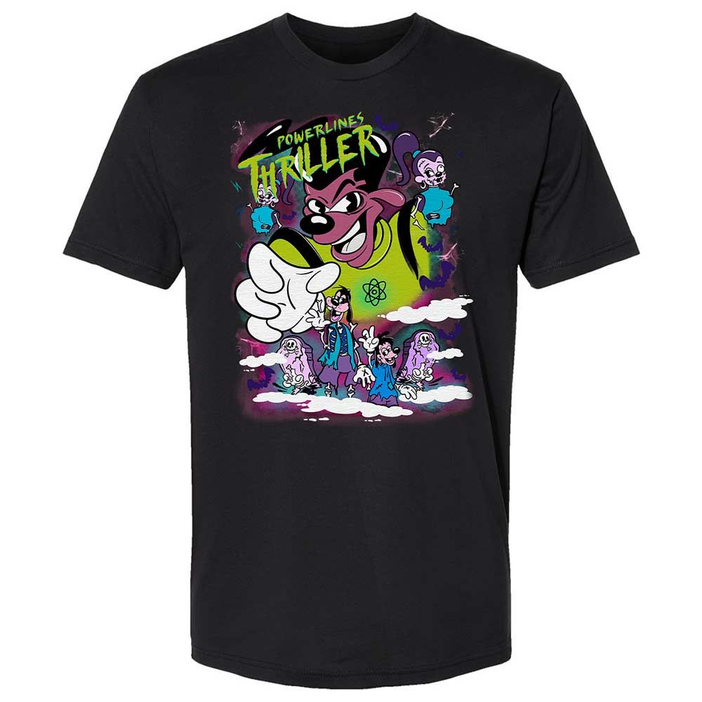 Vintage Pop Cartoon Horror Mashup - Black - 1