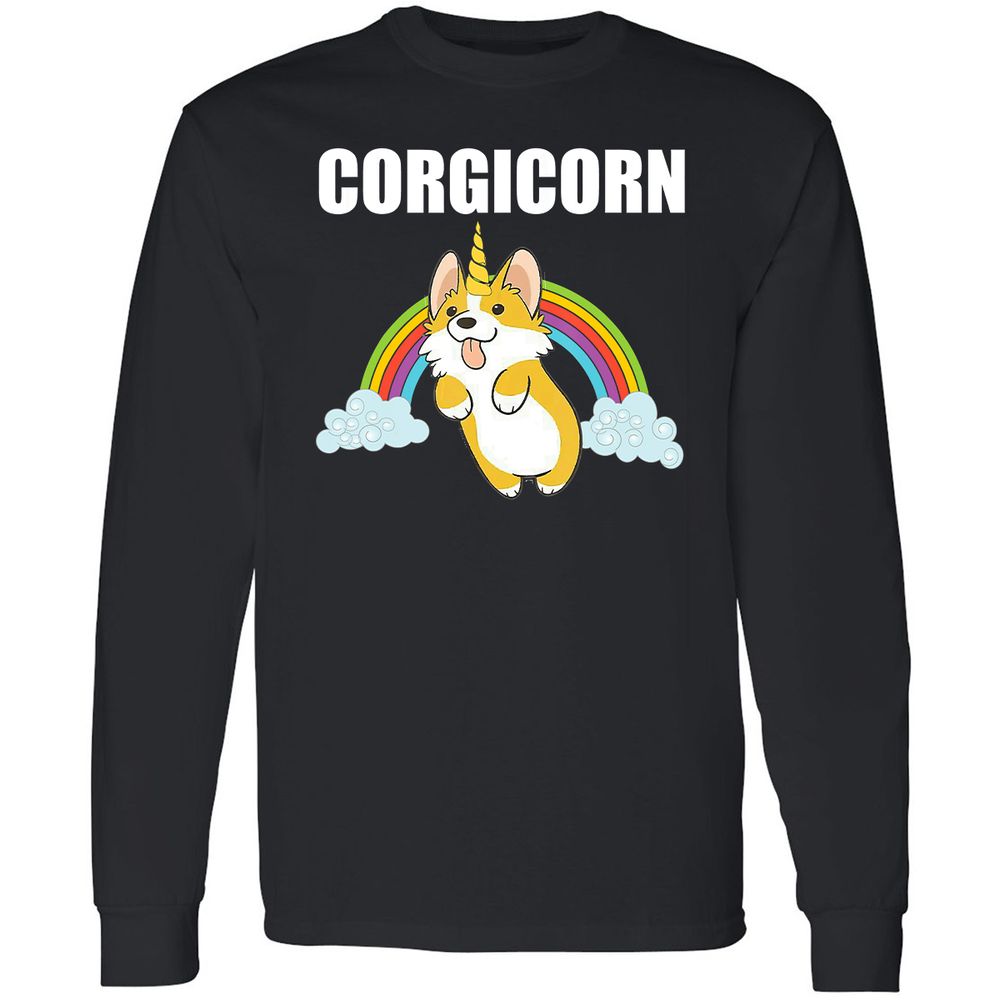 Long Sleeve T-Shirt - U36QR577 - Black - 1