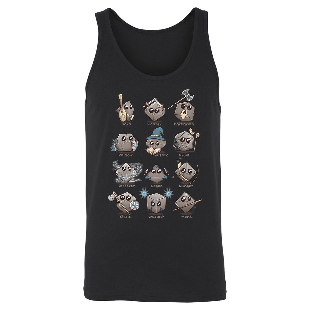 Unisex Jersey Tank - XG422SRC - Black - 1