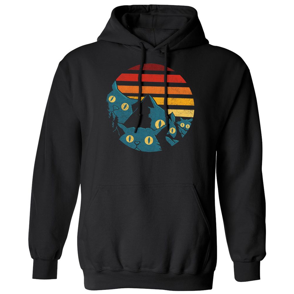 Classic Unisex Hoodie - F8U2FXQH - Black - 1