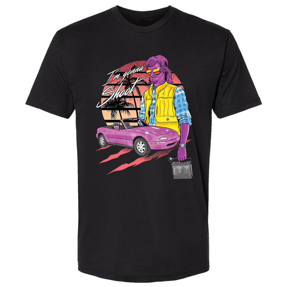 Premium Unisex T-Shirt - JVC4HTE7 - Black - 1