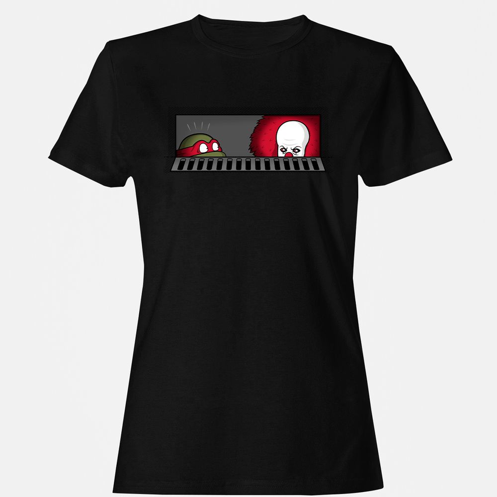 Women's T-Shirt - S5CXTER2 - Black - 1