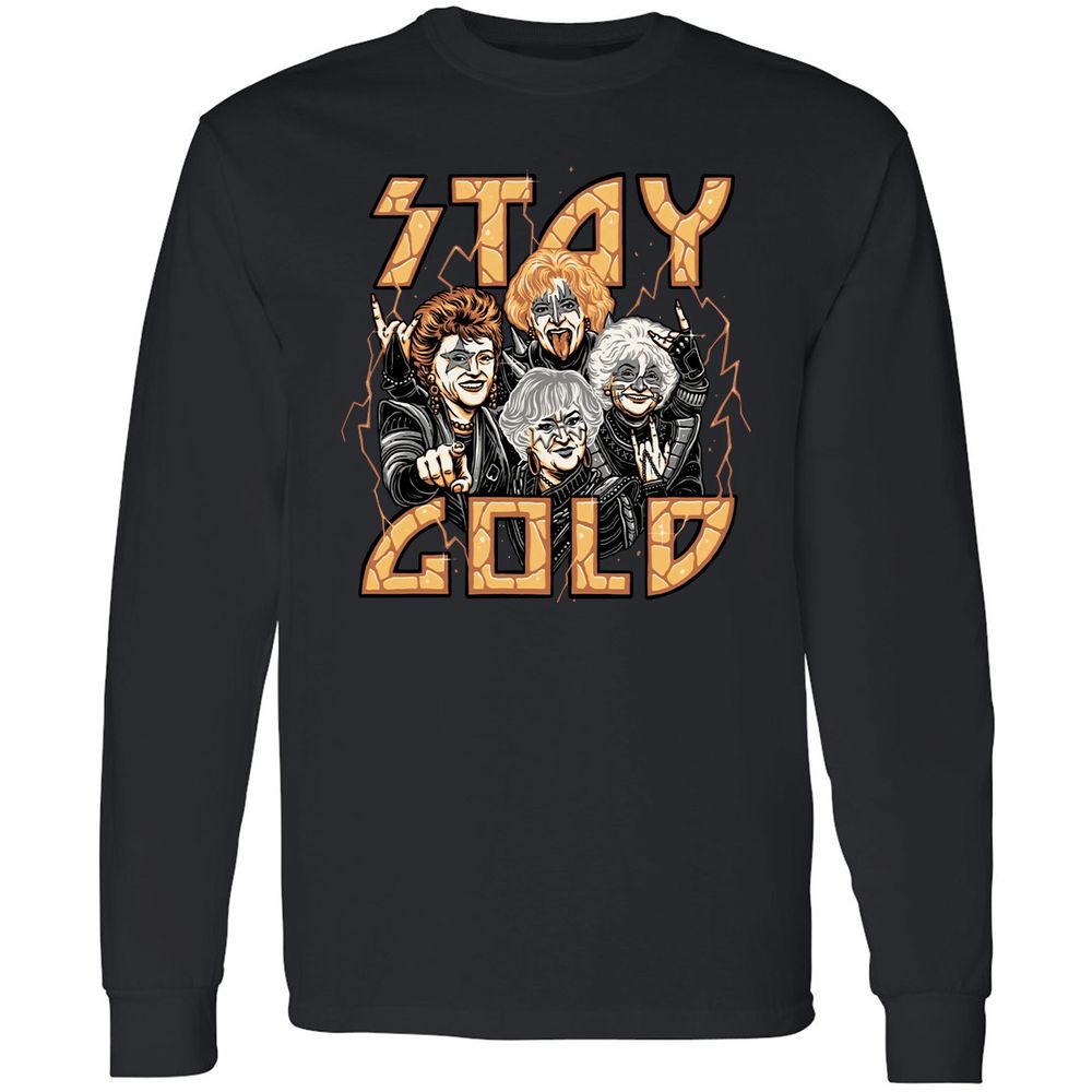 Long Sleeve T-Shirt - JLTG77RZ - Black - 1