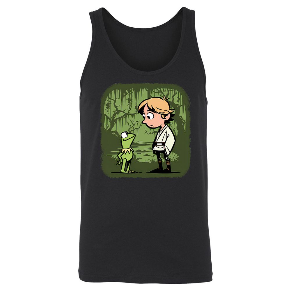 Unisex Jersey Tank - SXWHRX9Y - Black - 1