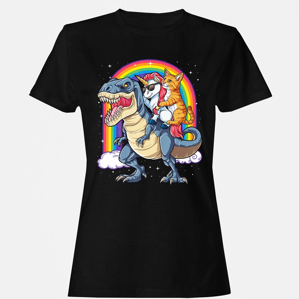 Women's T-Shirt - 14WTYBKM - Black - 1