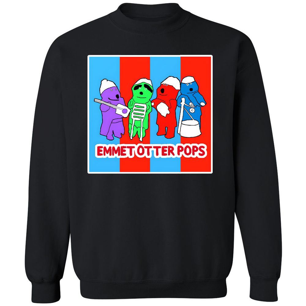 Classic Unisex Sweatshirt - ER6P1XWE - Black - 1