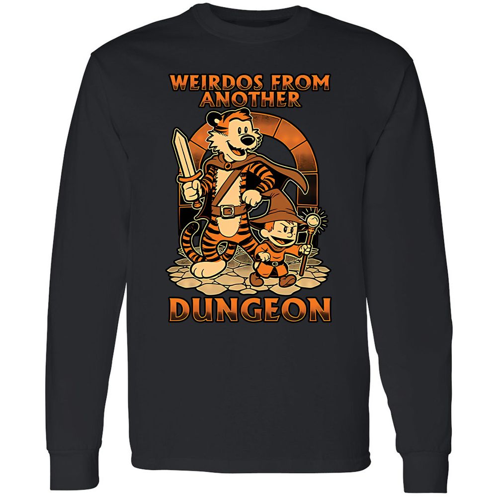 Long Sleeve T-Shirt - QFCTRFRM - Black - 1