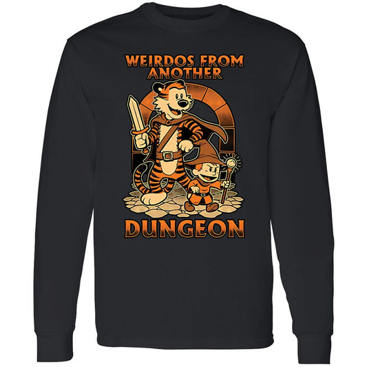 Long Sleeve T-Shirt - QFCTRFRM - Black - 1