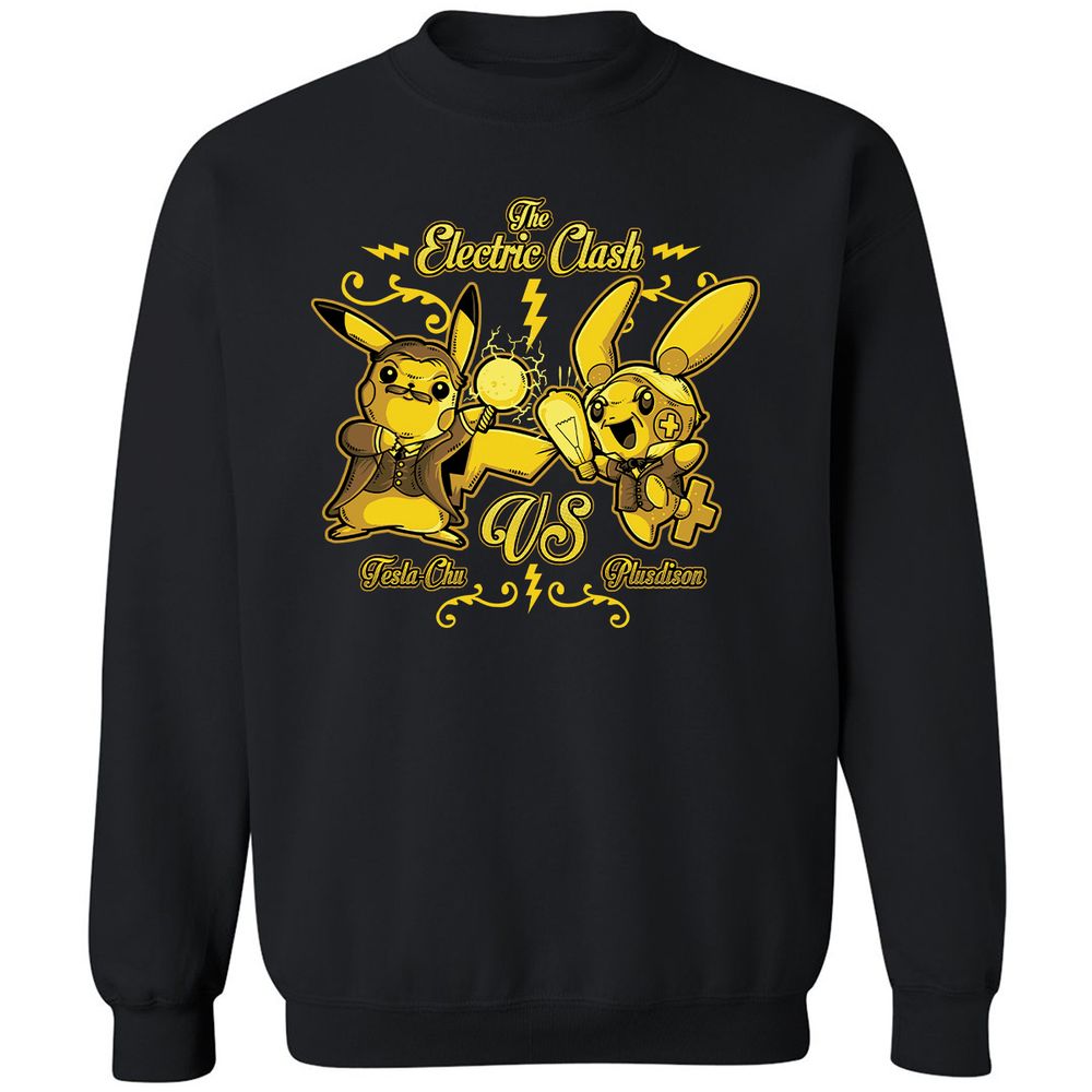 Classic Unisex Sweatshirt - TY4R6HVS - Black - 1