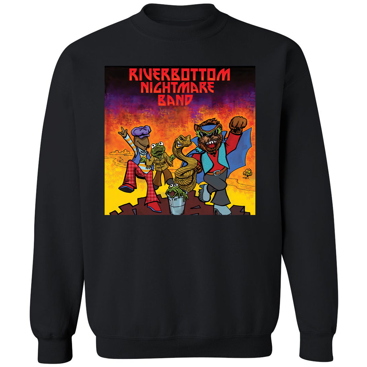 Classic Unisex Sweatshirt - 938SM2GU - Black - 1