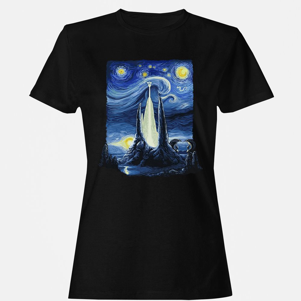 Women's T-Shirt - Q8VD7K95 - Black - 1