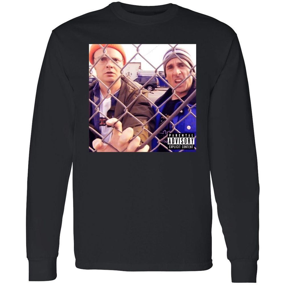 Long Sleeve T-Shirt - 4BZDP6P2 - Black - 1