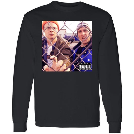 Long Sleeve T-Shirt - 4BZDP6P2 - Black - 1