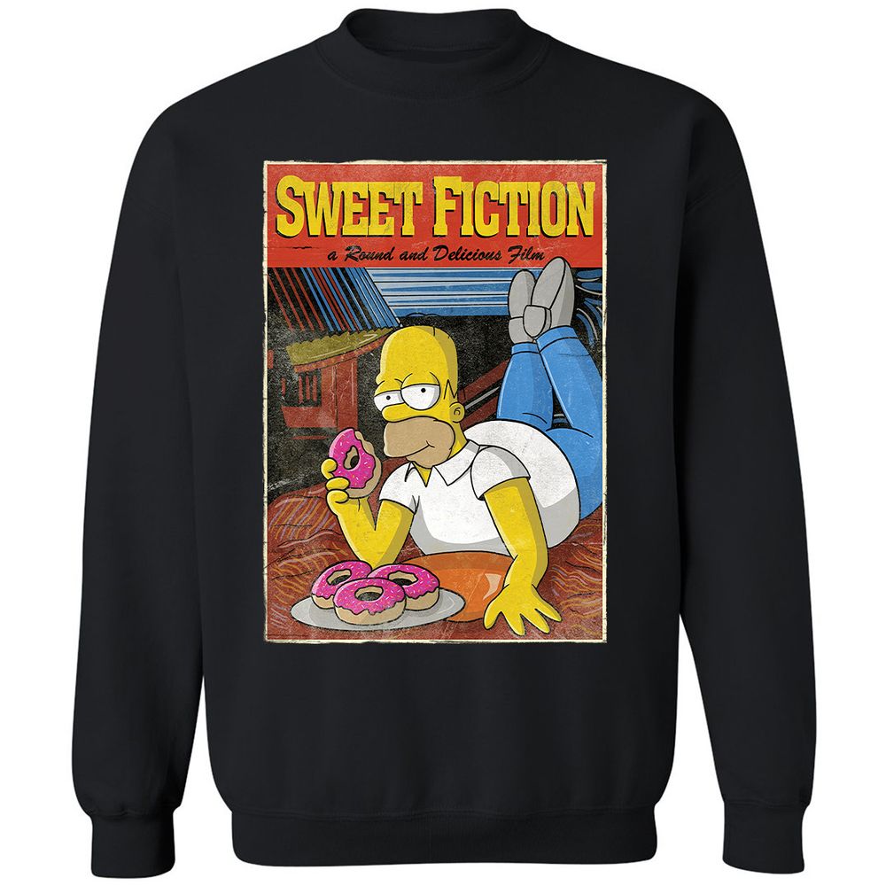 Classic Unisex Sweatshirt - F8QU4WJ1 - Black - 1