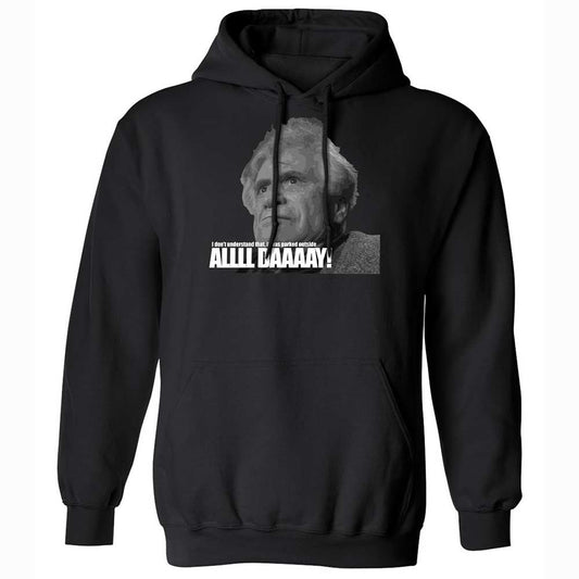 Classic Unisex Hoodie - QS6G84P1 - Black - 1
