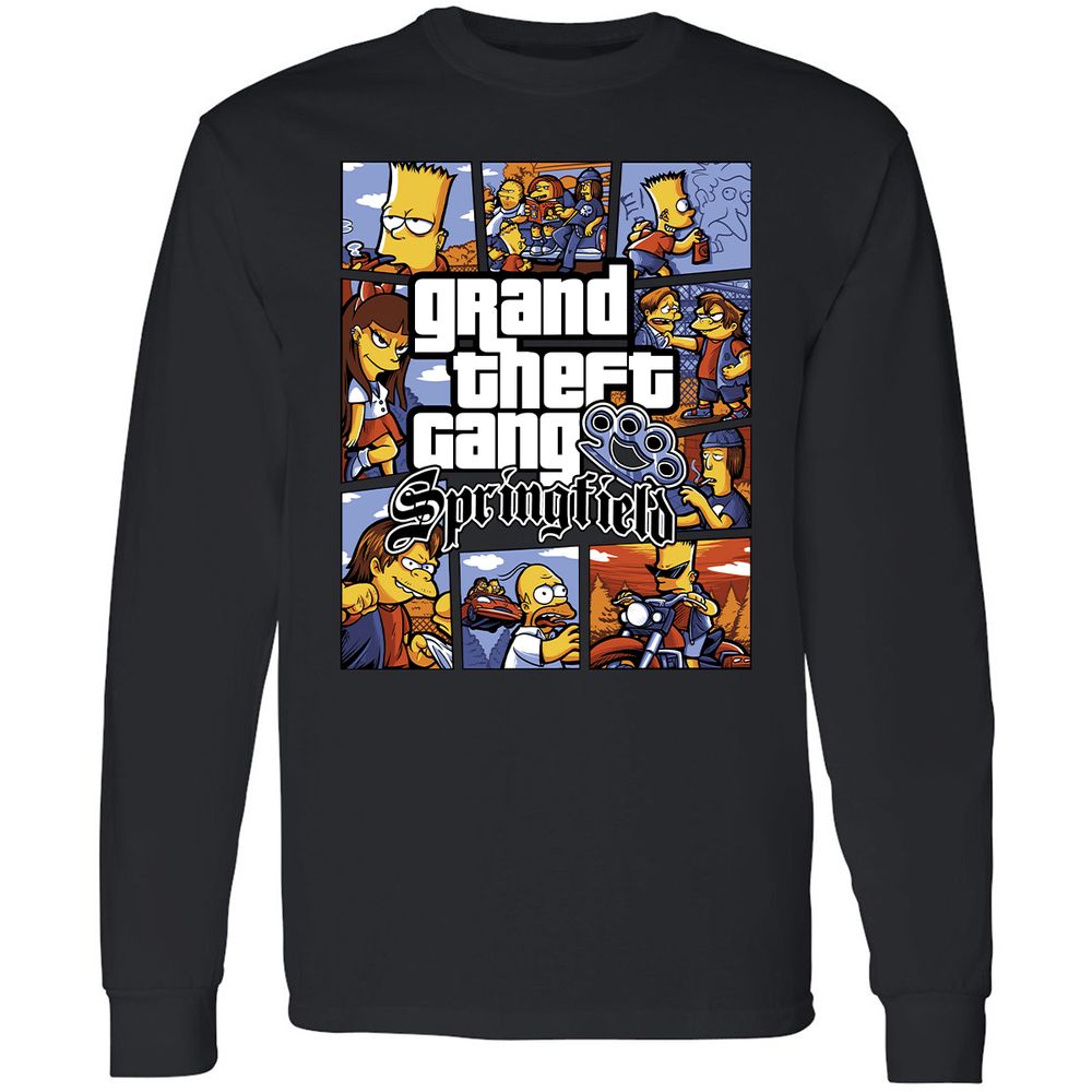 Long Sleeve T-Shirt - CAPK1WB9 - Black - 1