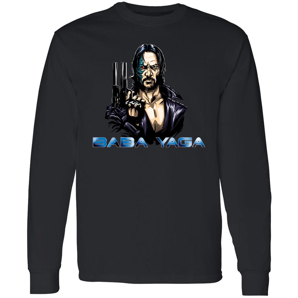 Long Sleeve T-Shirt - 24HVA8C8 - Black - 1
