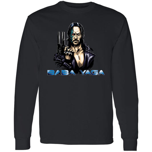 Long Sleeve T-Shirt - 24HVA8C8 - Black - 1