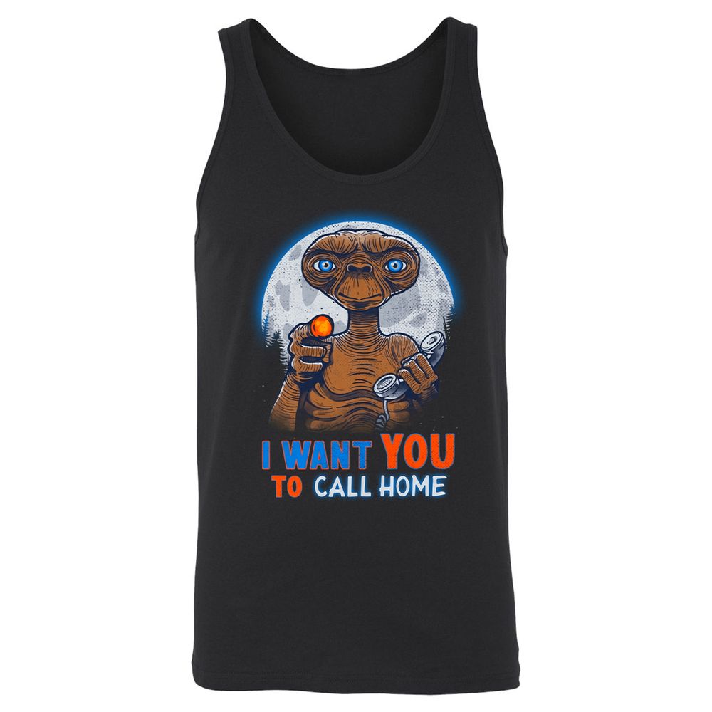 Unisex Jersey Tank - 6RZ37KRS - Black - 1