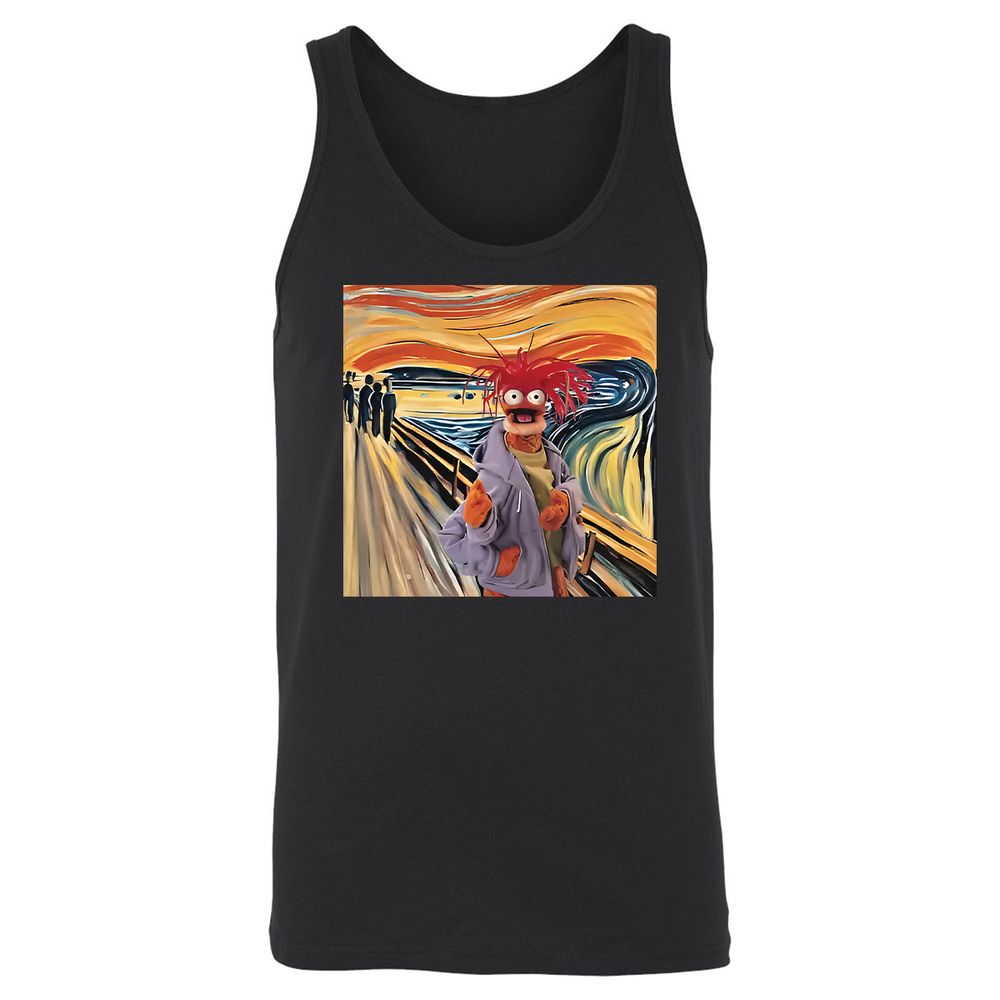 Unisex Jersey Tank - RGN6ZMLL - Black - 1