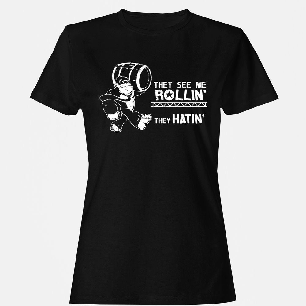 Women's T-Shirt - YAT3PMXA - Black - 1