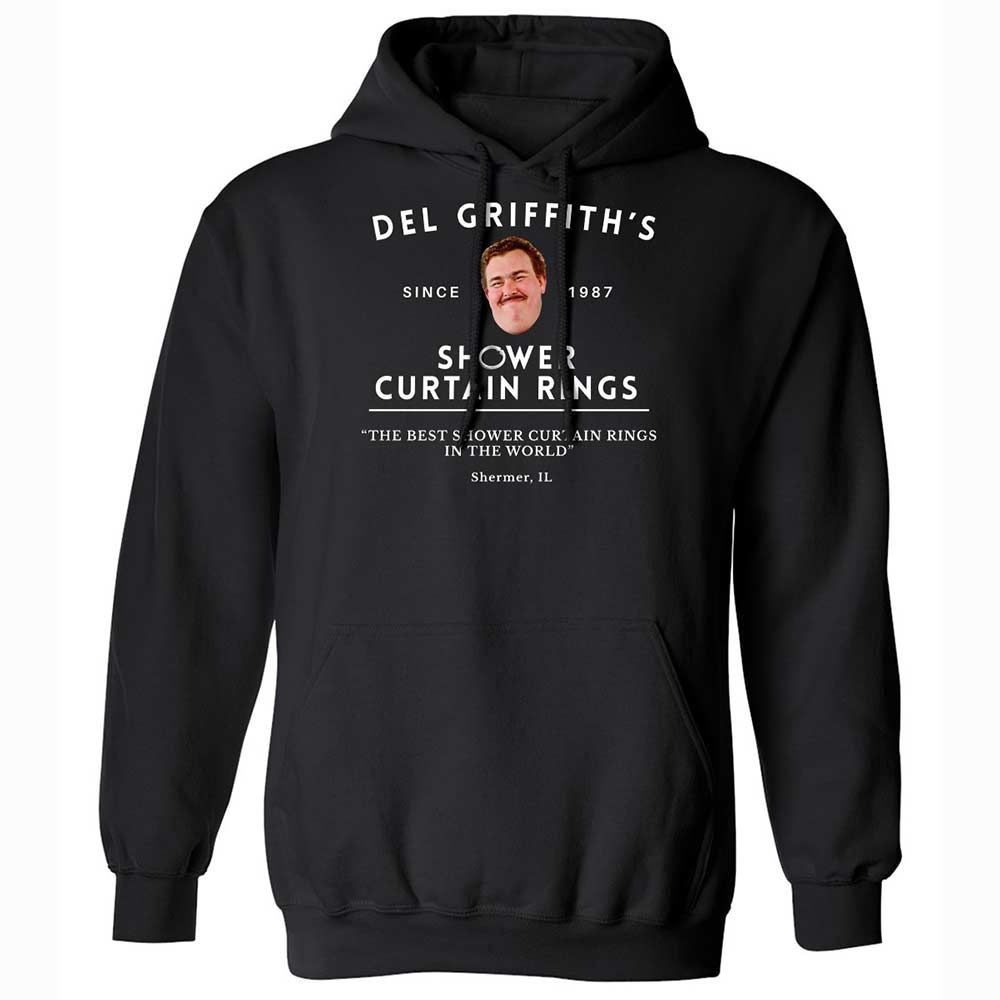 Classic Unisex Hoodie - MJ8RRTDK - Black - 1
