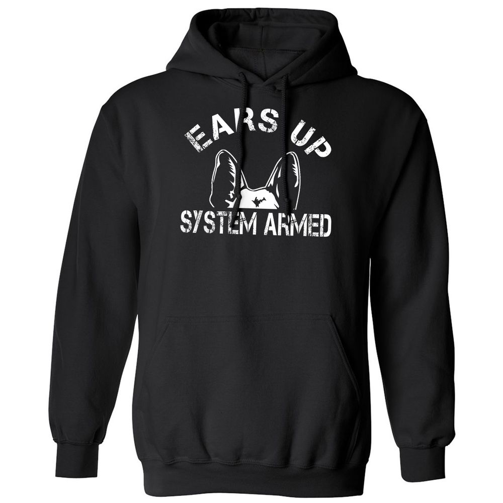 Classic Unisex Hoodie - 92246VE6 - Black - 1