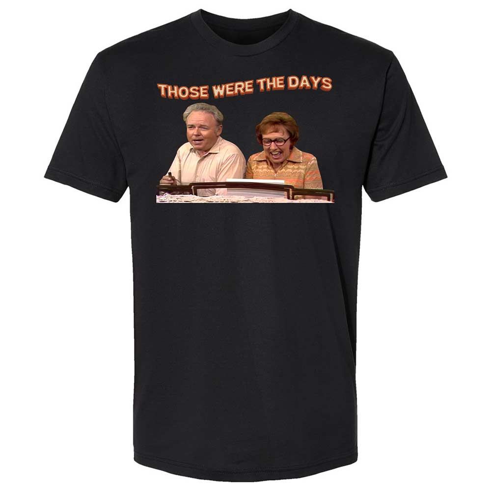 Those Were The Days - Black - 1