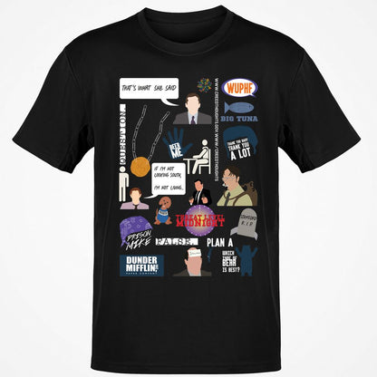 Classic Unisex T-Shirt - 3851B8NW - Black - 1