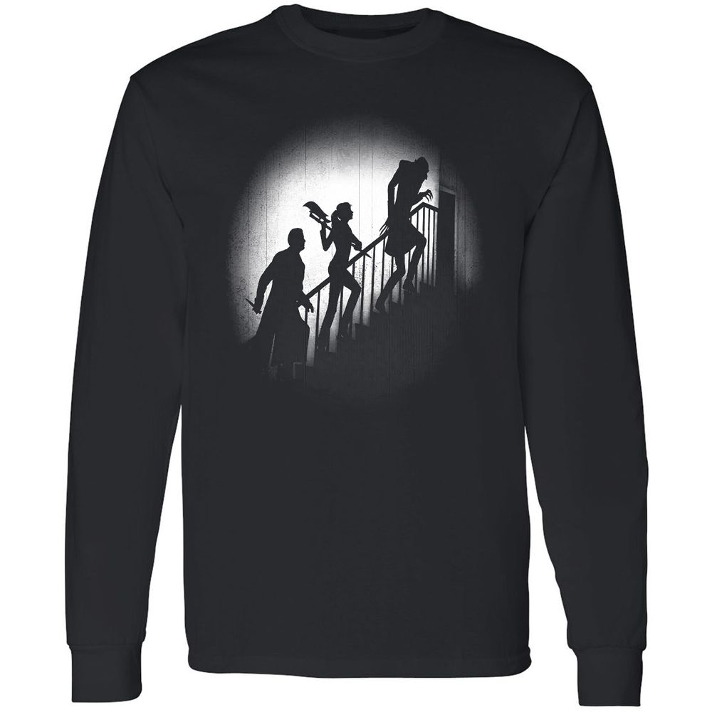 Long Sleeve T-Shirt - BTBF9G2L - Black - 1