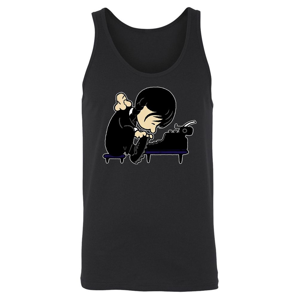 Unisex Jersey Tank - M72GUZ9J - Black - 1