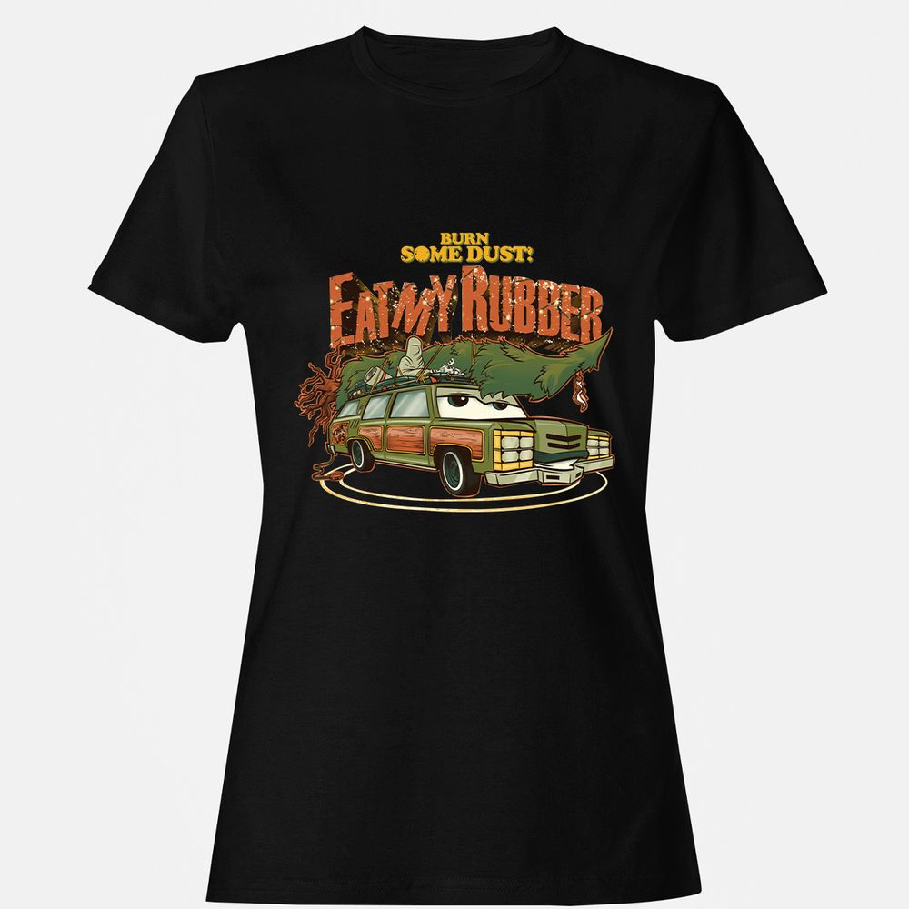 Women's T-Shirt - RQGC8AUQ - Black - 1