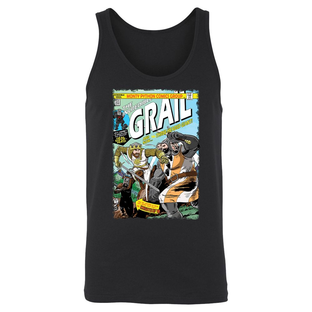 Unisex Jersey Tank - 5ZPBL5QZ - Black - 1