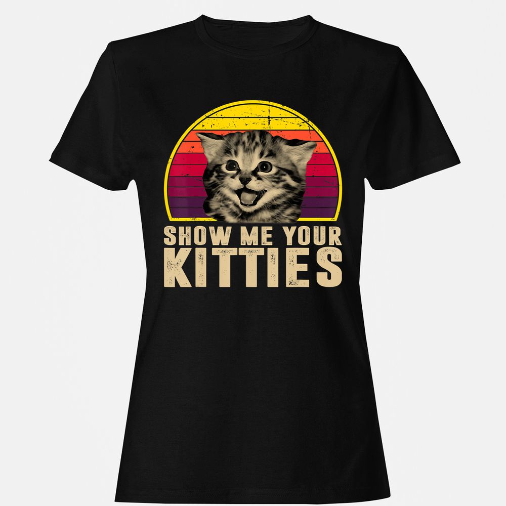 Women's T-Shirt - QCC5HCFR - Black - 1