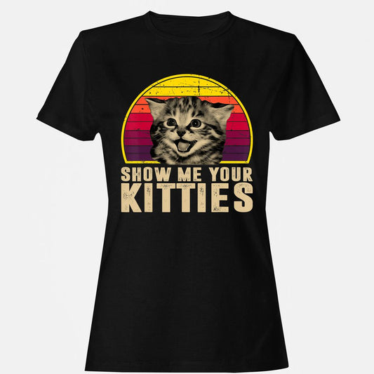 Women's T-Shirt - QCC5HCFR - Black - 1