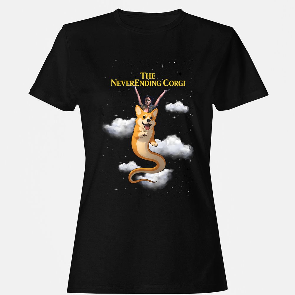 Women's T-Shirt - 4YWFNTVY - Black - 1