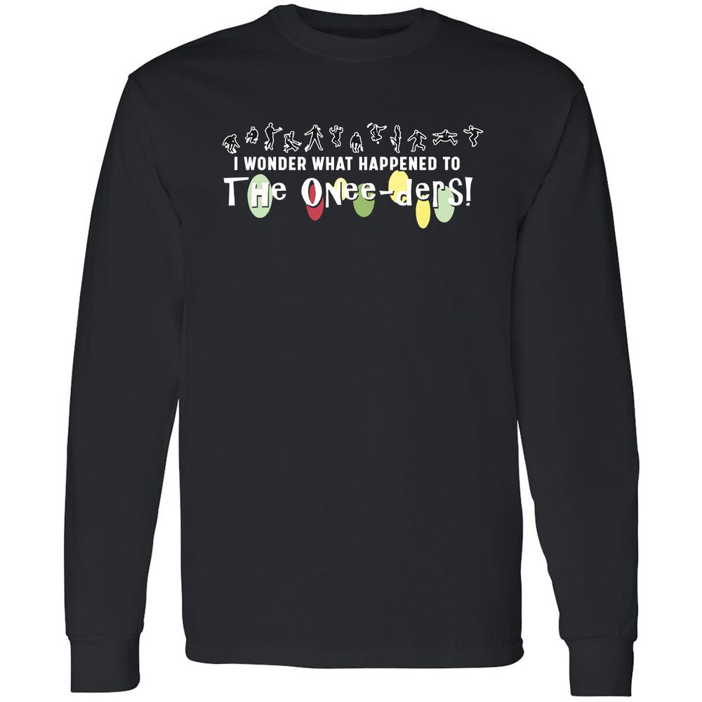 Long Sleeve T-Shirt - WV4DU2AV - Black - 1